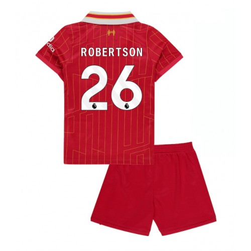 Liverpool Andrew Robertson #26 Domaci Dres za djecu 2024-25 Kratak Rukav (+ Kratke hlače)